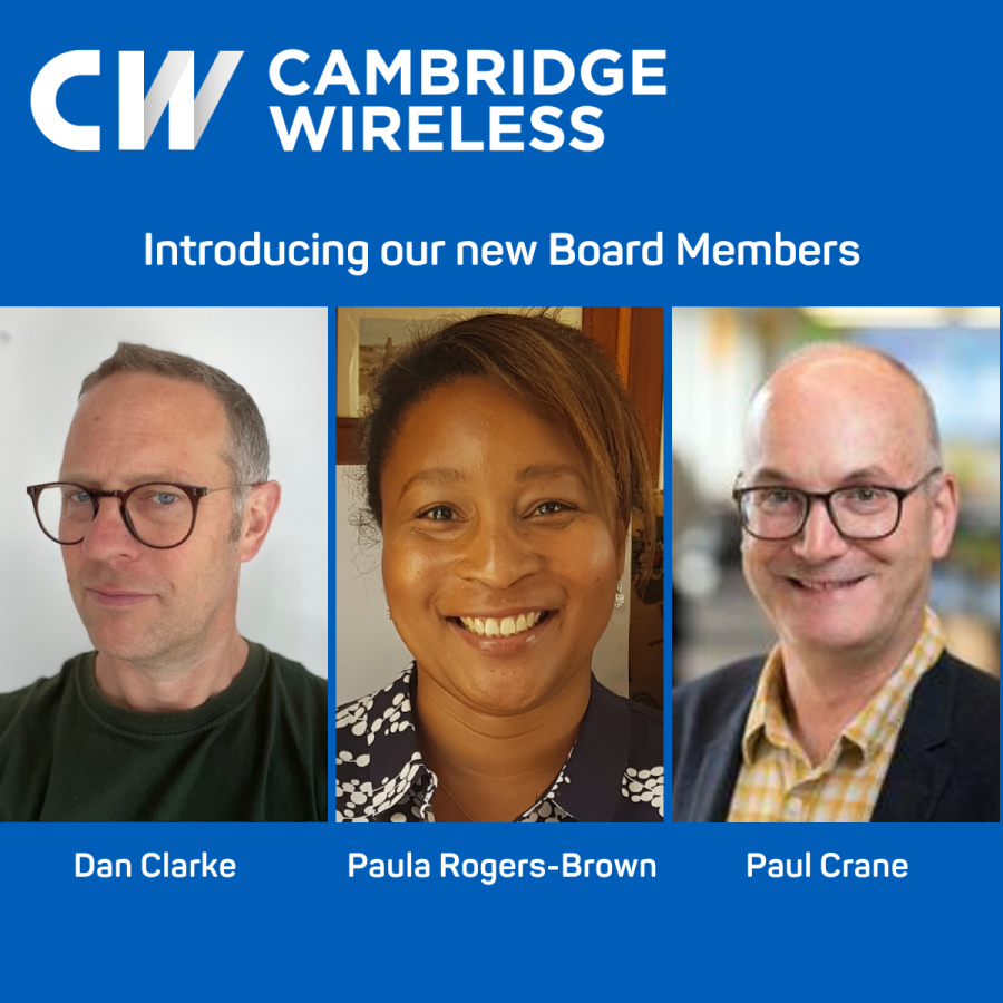 New board members pictured left to right: Dan Clarke, Paula Rogers-Brown and Paul Crane
