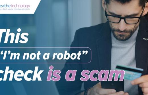 Fake CAPTCHA scam, Cyber Security