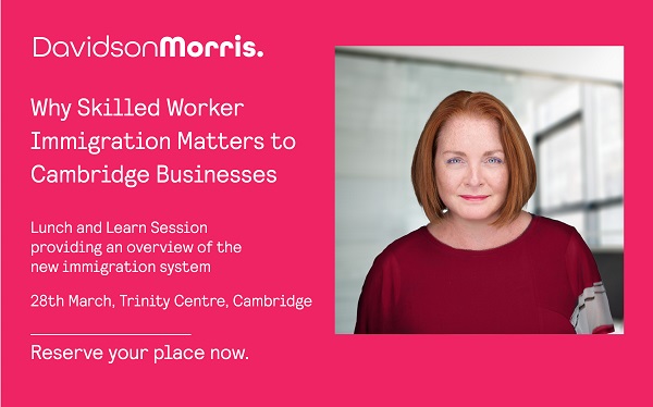 Poster showing Anne Morris, event speaker