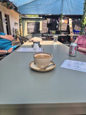 Coffee meeting with trusted training partners supporting SHE Does Safety clients