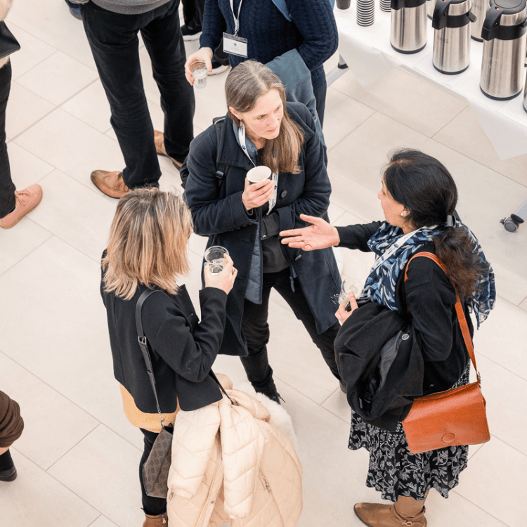 women networking