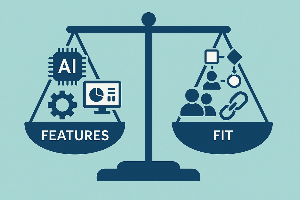 Selecting a good CRM is a delicate balance between having a good suite of features and finding the right fit.