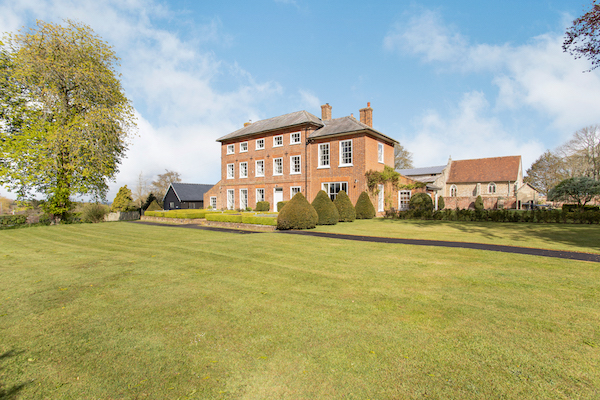 A view of the Manor House from the gardens