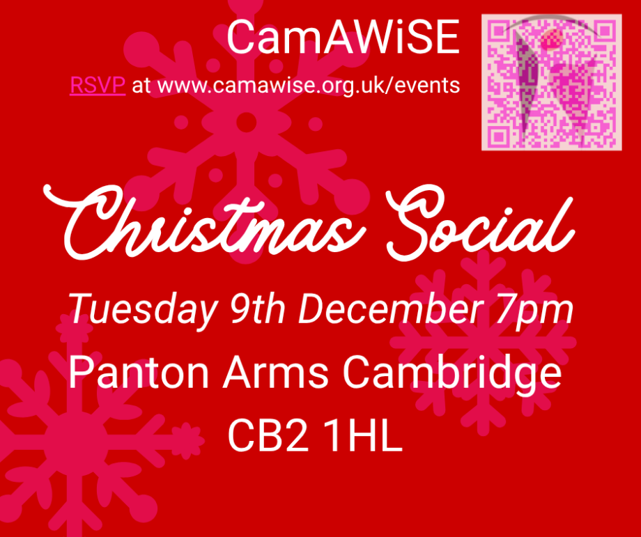 CamAWiSE Panton Arms Christmas social invite