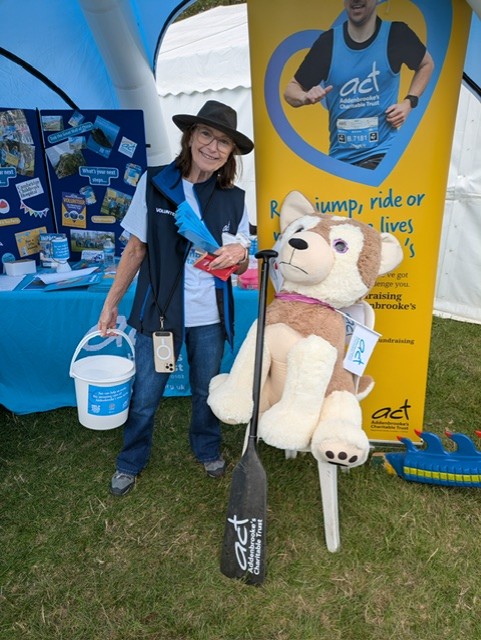 ACT volunteer, Sally Laight