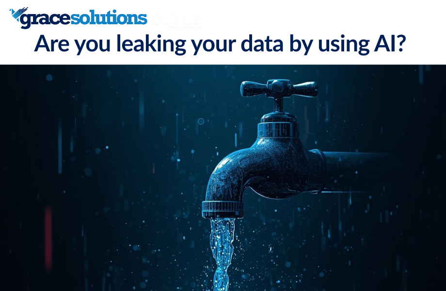 a running tap with data coming out instead of water 