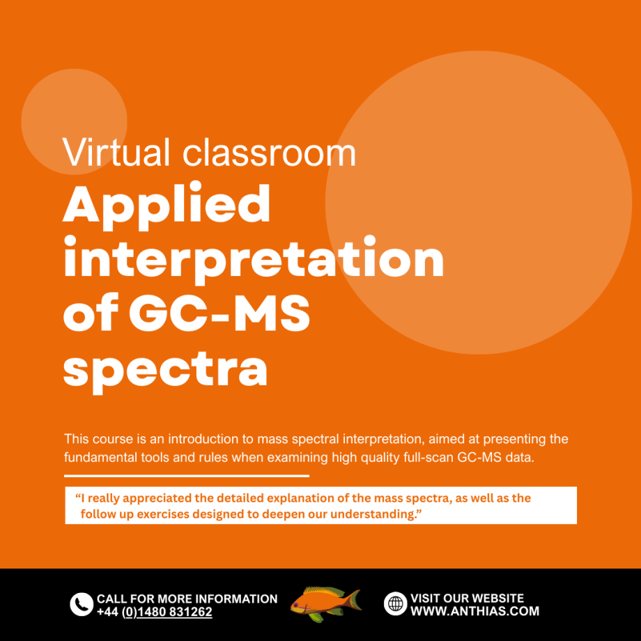Applied Interpretation of GC-MS spectra