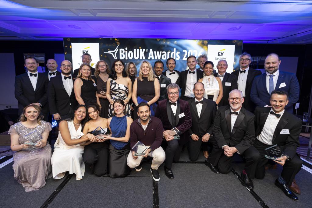  Winners of the BioUK Awards 2026