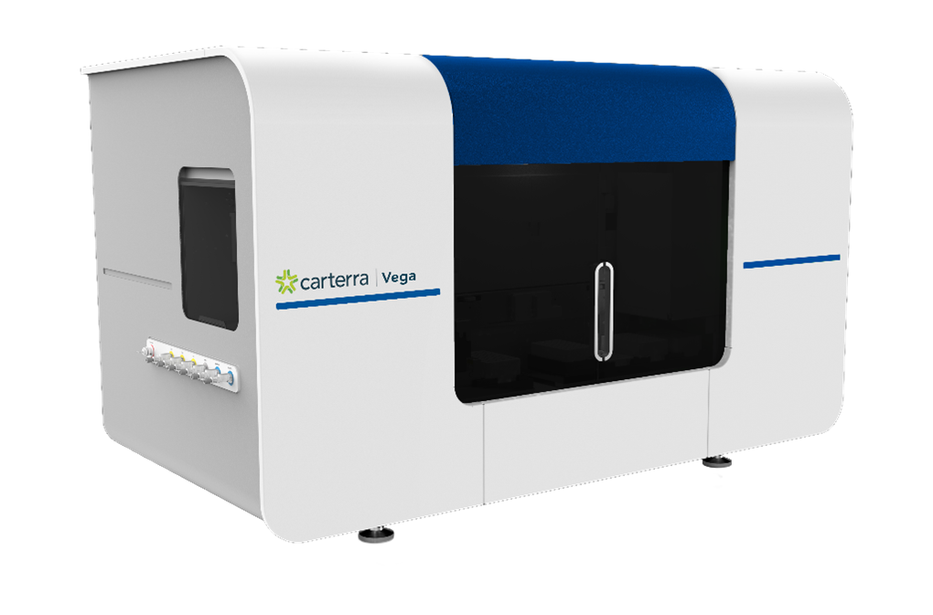 Carterra Vega™ High-Throughput Surface Plasmon Resonance (HT-SPR) instrument 