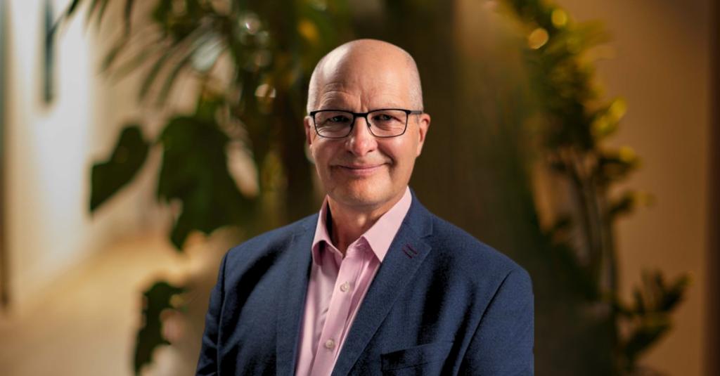 Craig Marshall, former CEO of OrganOx in an office environment. 