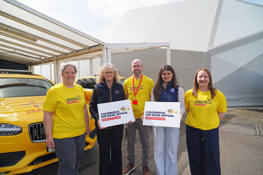G’s Fresh backs East Anglian Air Ambulance's Cambridge Air Base Appeal