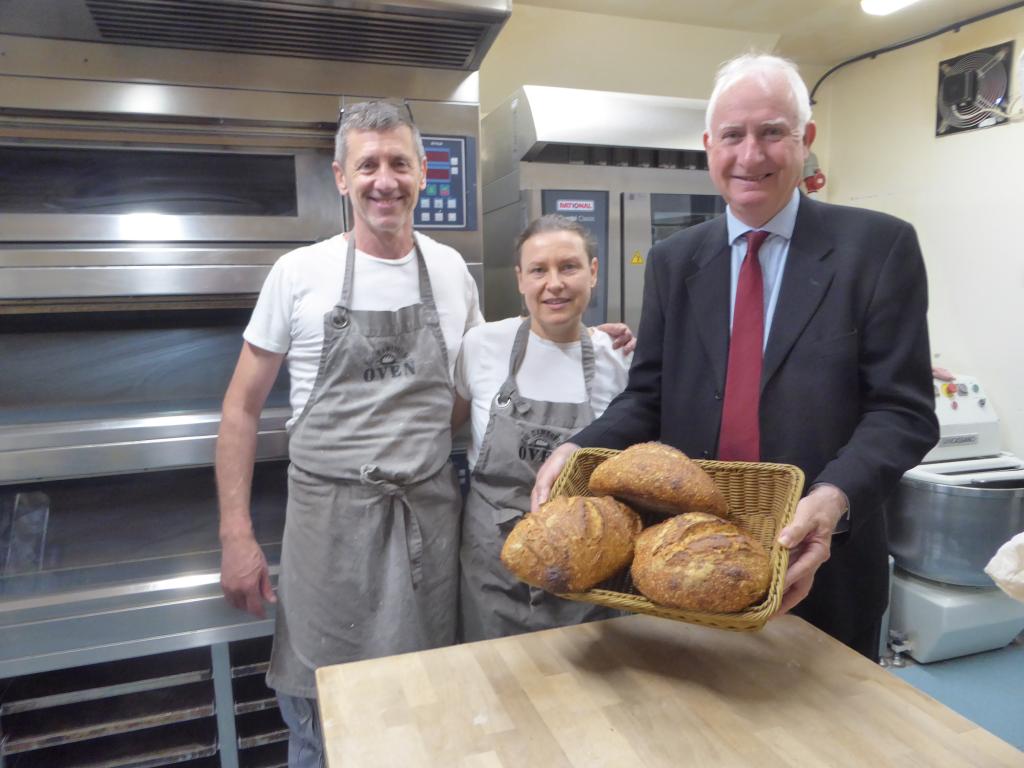 Daniel Zeichner and Cambridge Oven