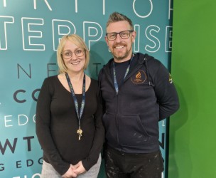 Hayley and Dan Bruton of BI-UK 
