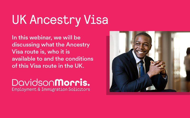 UK Ancestry Visa