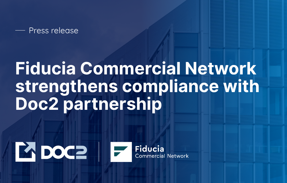 Fiducia Commercial Network and Doc2 partnership