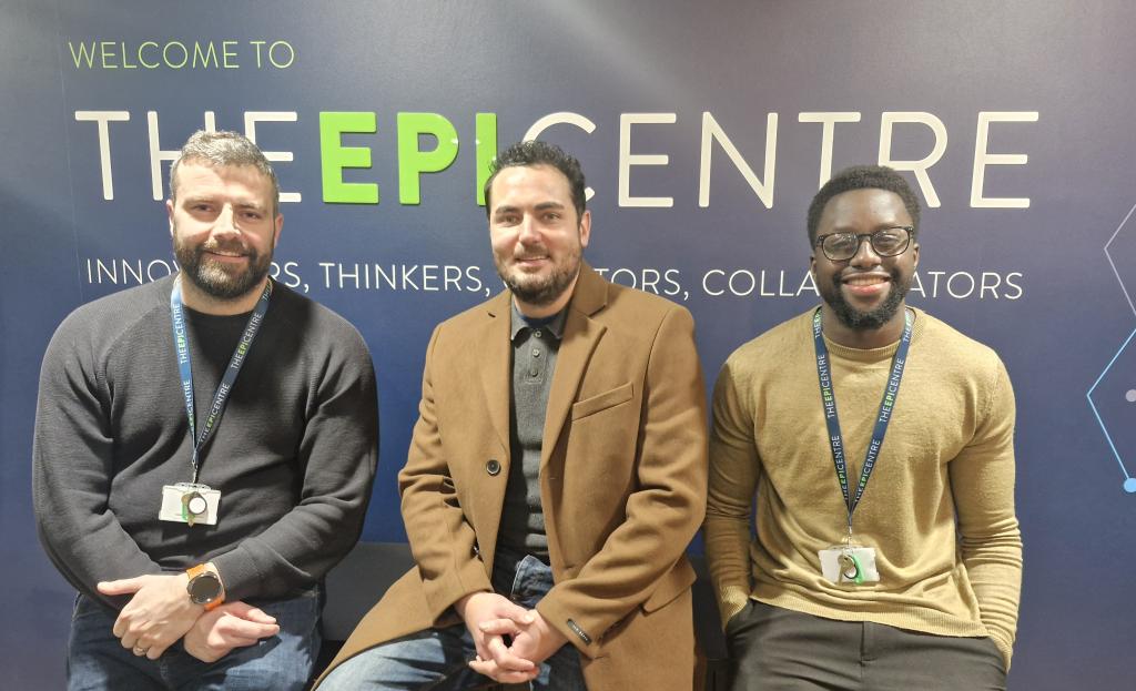 he EDR Technology team with Managing Director, Ed Aspeling (centre)