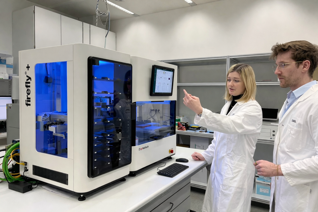 SPT Labtech’s firefly®+ in use at EMBL GeneCore