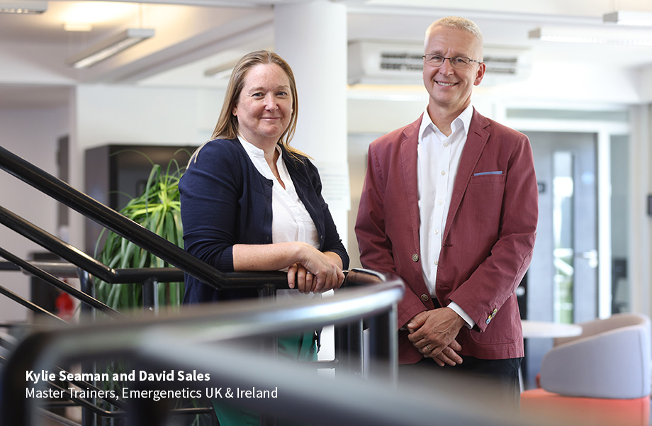Kylie Seaman, David Sales - Emergenetics UK & Ireland Master Trainers 