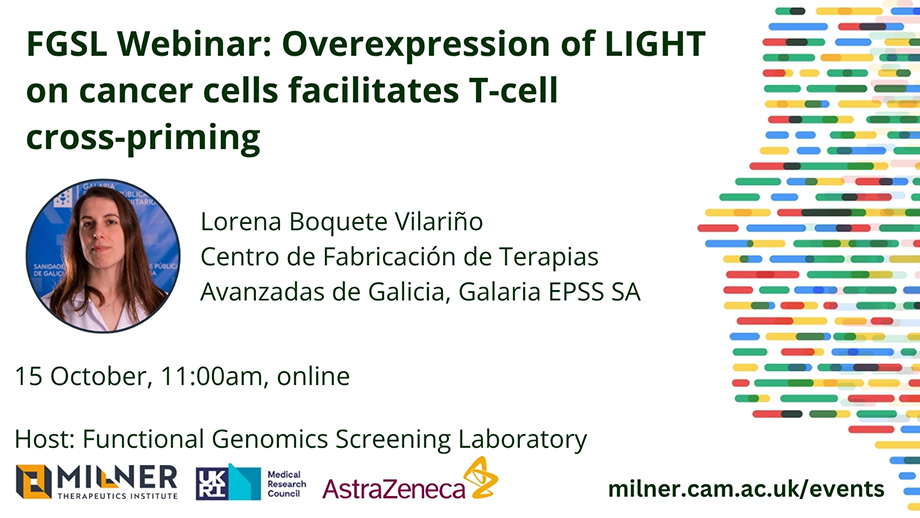 Overexpression of LIGHT on cancer cells facilitates T-cell cross-priming - header with promotional image and speaker headshot