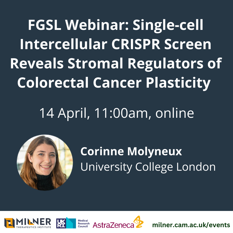 FGSL Webinar promotional image featuring speaker headshot and title text
