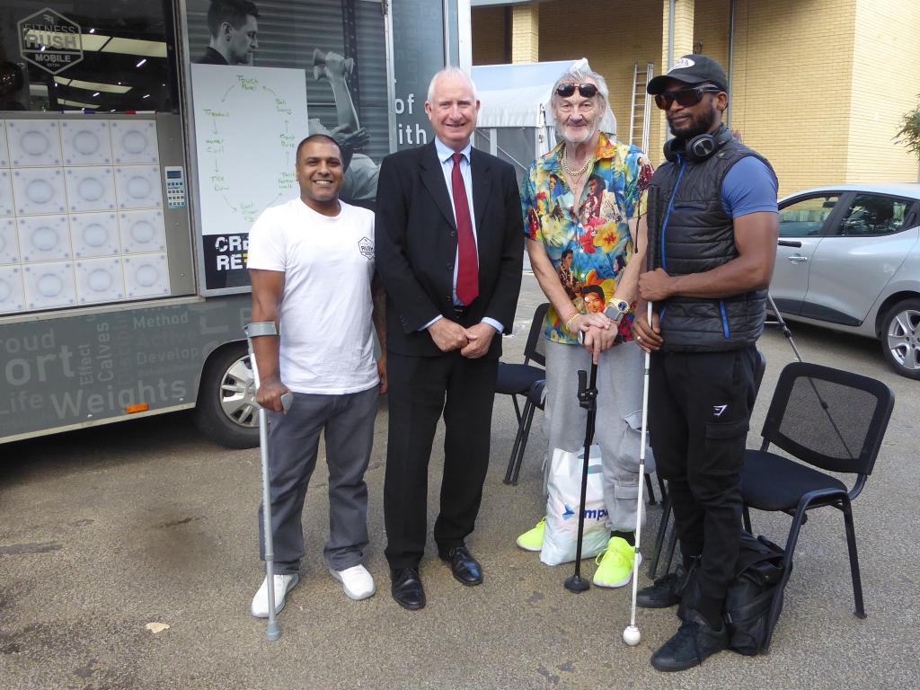 Daniel Zeichner and Fitness Rush Community CIC