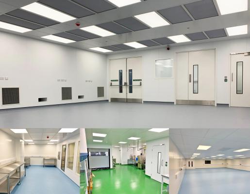 Four recent cleanroom builds from Guardtech