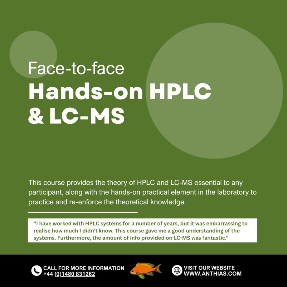 Hands-on HPLC and LC-MS