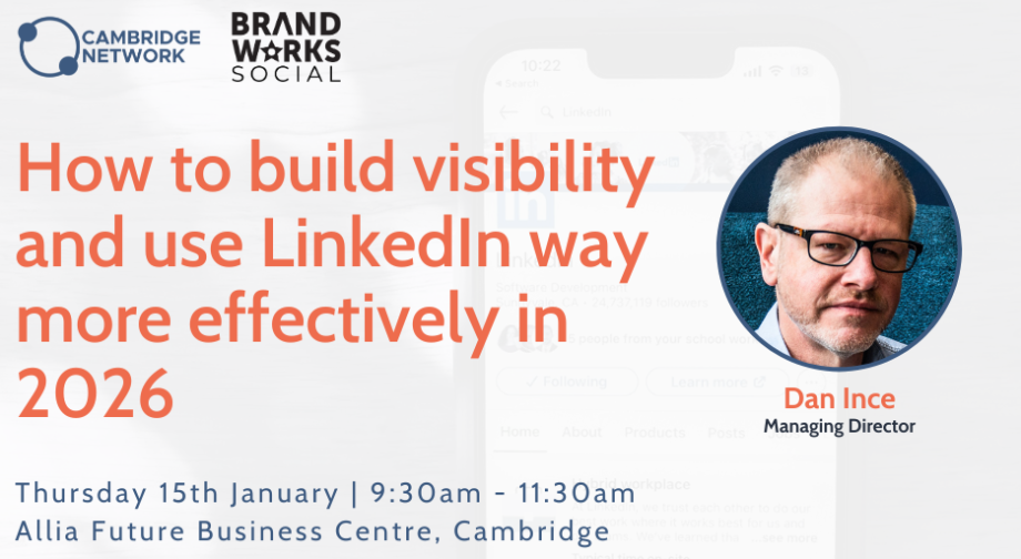 How to Build Visibility on LinkedIn poster