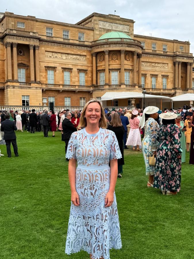 Jenny Rafter at Royal Garden Party