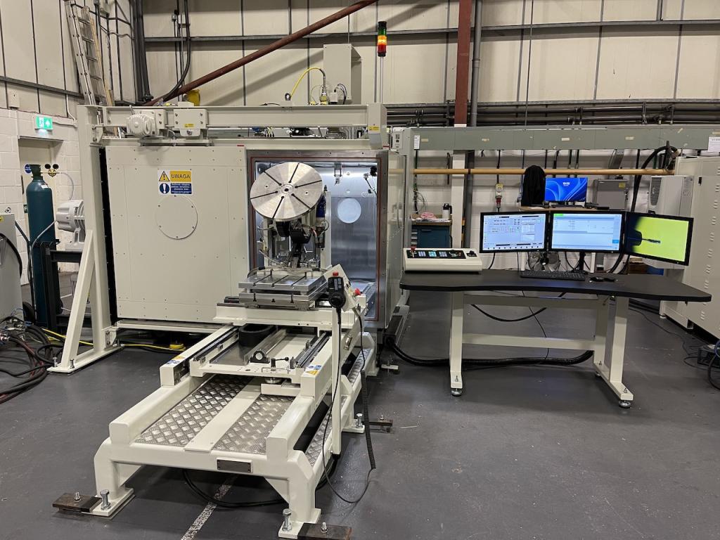 CVE welding machine installed at Laser Research Center at Kielce University of Technology