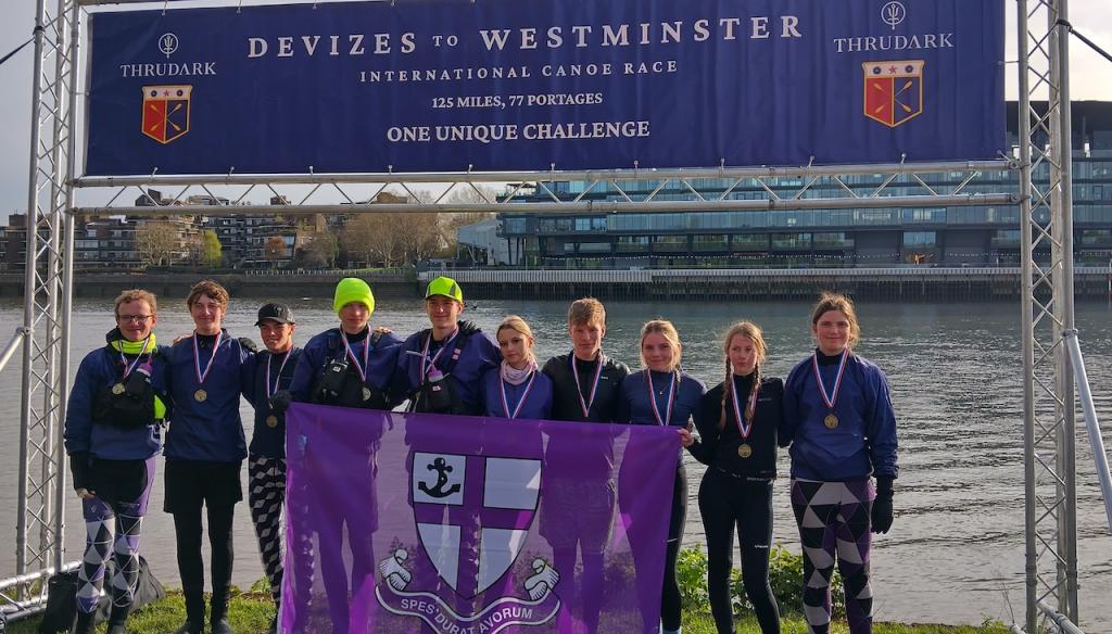 Kimbolton's Purple Paddlers