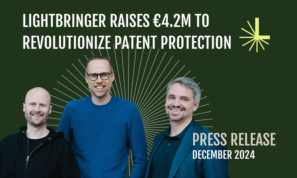 Lightbringer Press Release Seed Funding