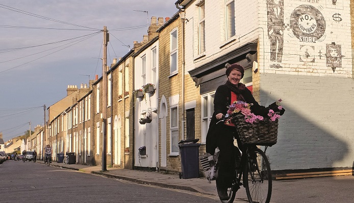 Cyclist_Mill Road Cambridge