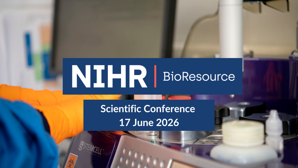 NIHR BioResource Scientific Conference 2026 image