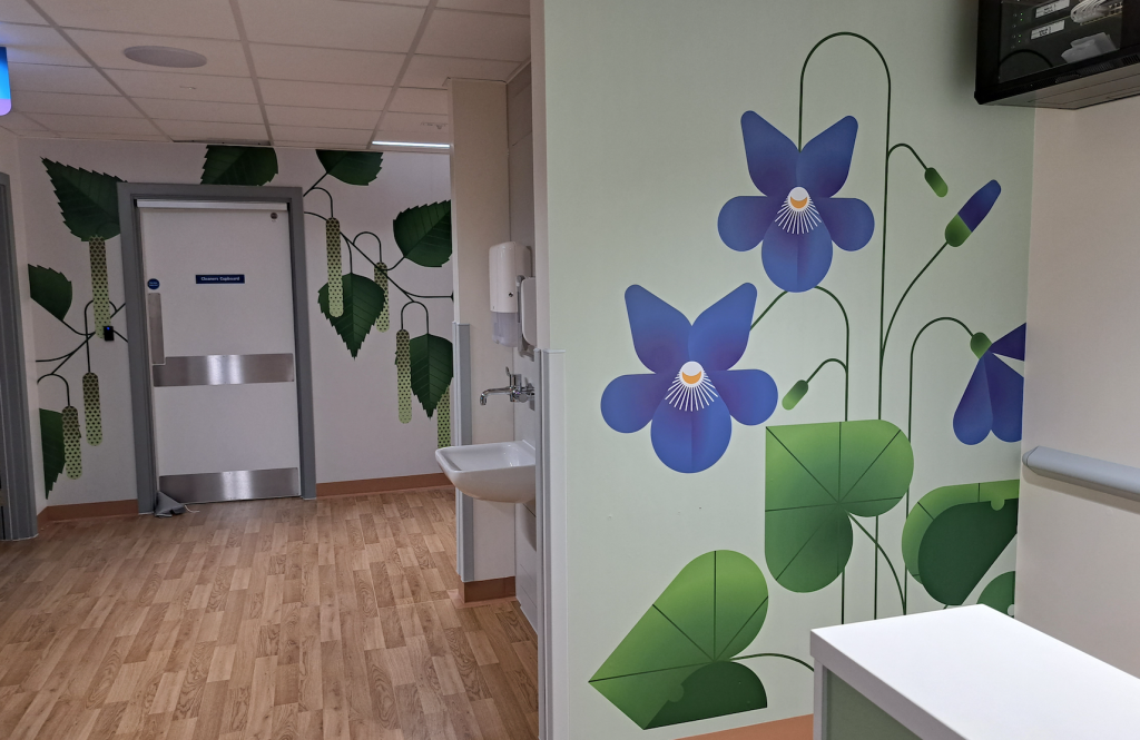 NHS environment design, production, management and installation services Cambridge.