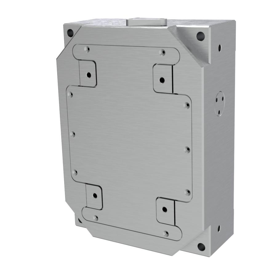 High-load 250 μm nanopositioning piezo stage with capacitive sensor