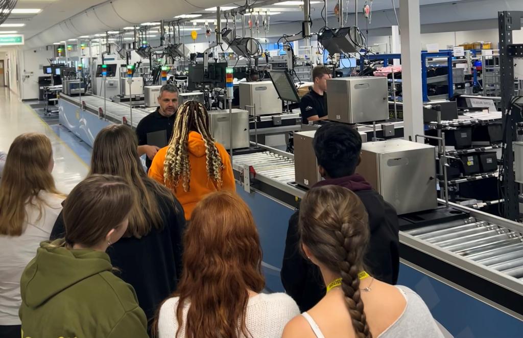 Domino Hosts School Visit On National Manufacturing Day