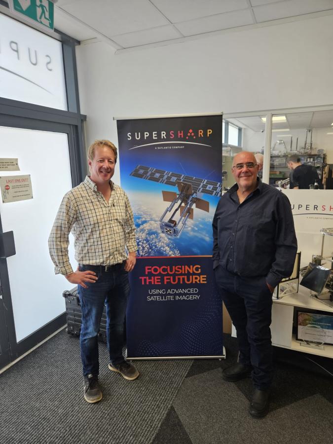 Paul Bristow and Miguel Goncalves, COO at Supersharp