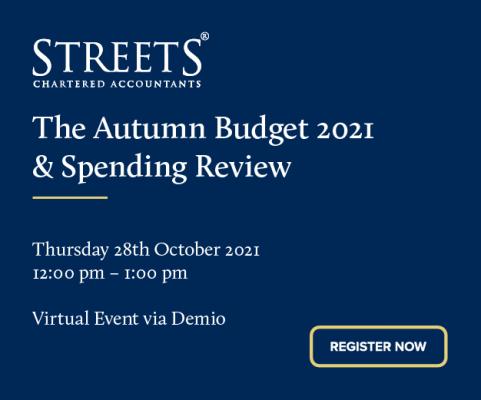 Streets Chartered Accountants Autumn Budget Presentation