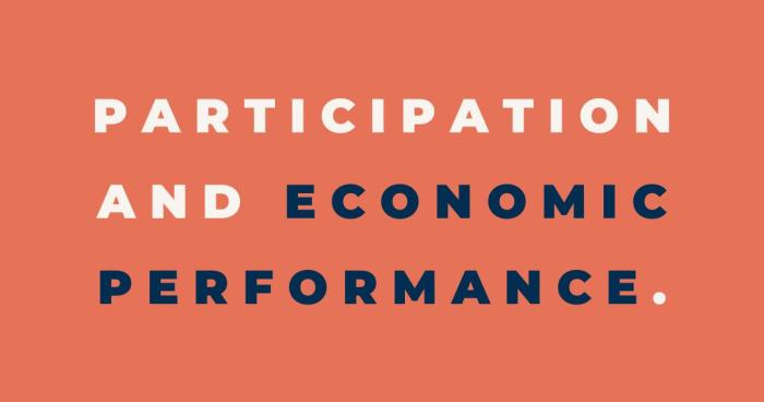 Workforce participation is a core determinant of economic performance.