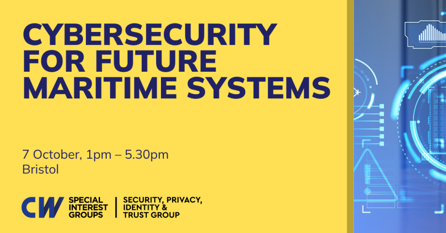 Cybersecurity for future maritime systems