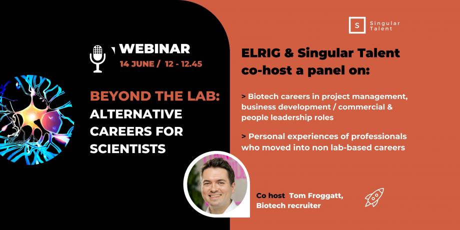 Non lab careers for scientists - early careers professionals