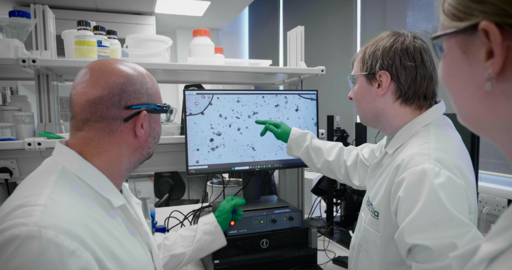 scientists in lab