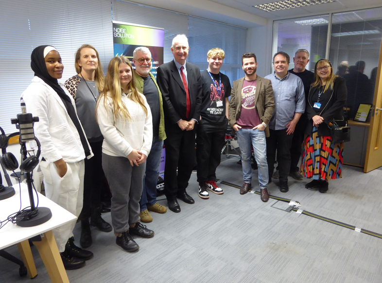 Daniel Zeichner MP opens youth guarantee-funded music studio