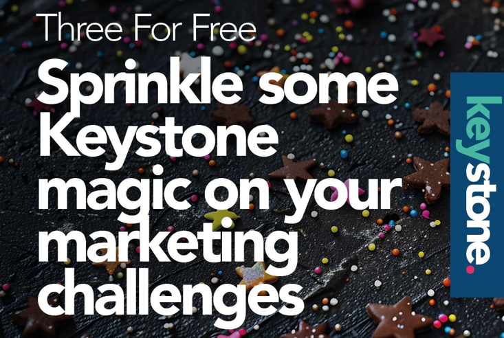 Sprinkle some Keystone magic on your marketing challenges