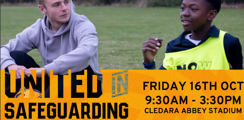 united in safeguarding event friday 16th october 9:30am