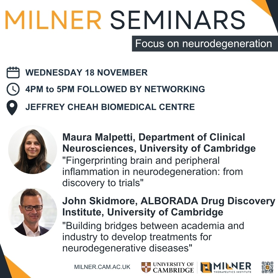 Milner Seminar: Focus on neurodegeneration