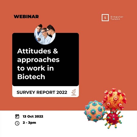 Webinar graphic showing date and time