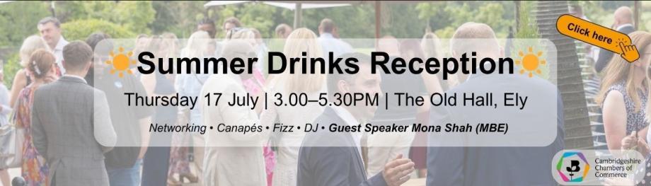 Invite to Summer Drinks Reception 