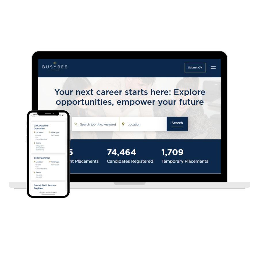 Busy Bee Recruitment Website